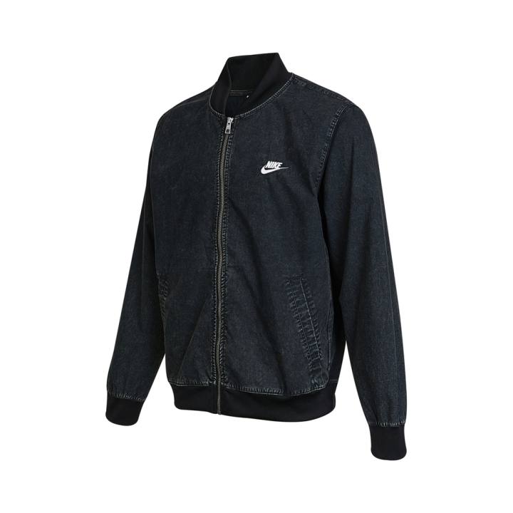 Nike Nike Sportswear Club+ Men's Washed Zip-Up Jacket Black