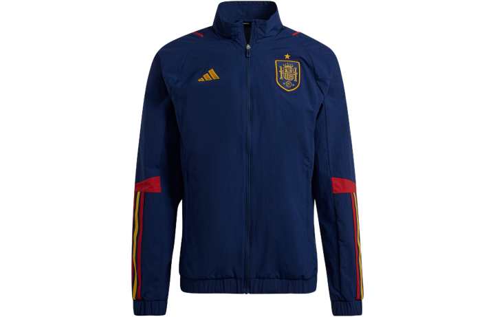 Adidas Adidas Jackets Men's Dark Blue Stand Collar Moderate Other