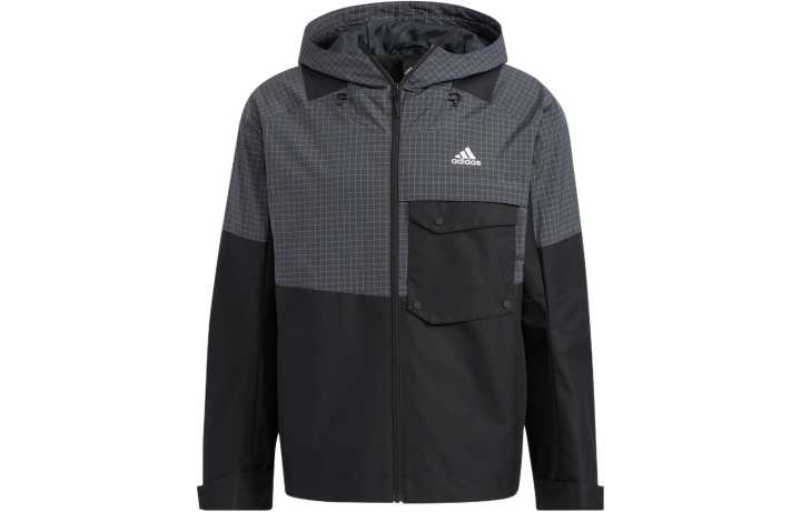 Adidas Adidas Jackets Men's Black Hooded Moderate Other