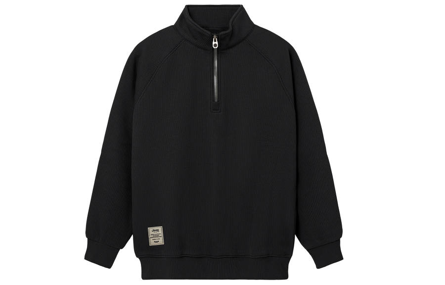 Jeep Sweatshirts Unisex Stand Collar Moderate