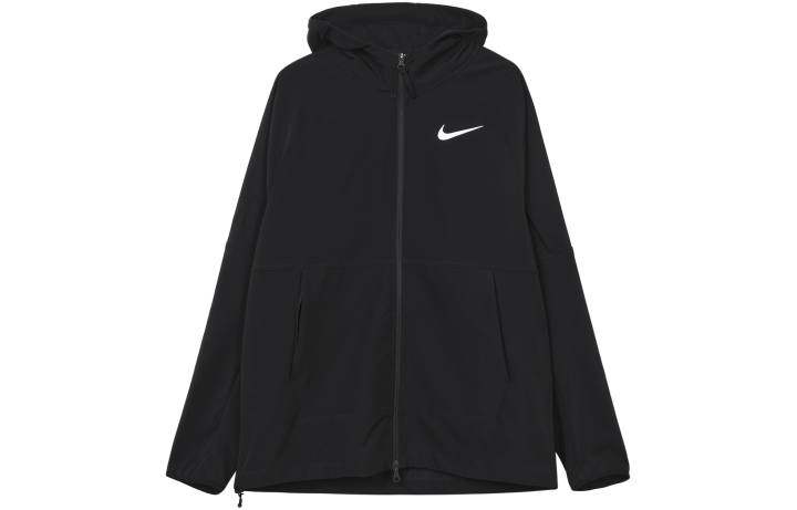 Nike Nike Pro Jackets Men's Black Hooded Non Detachable Moderate Other