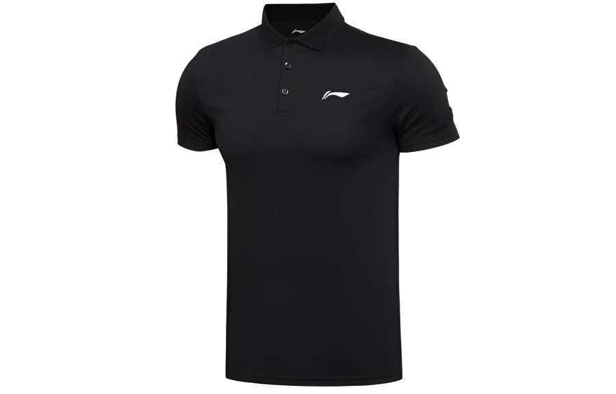 Li-Ning Li Ning Polo Shirts Unisex Polo Collar Moderate Straight Fit