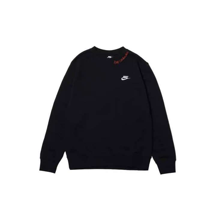 Nike Nike Sweatshirts Men's Black Crew Neck Moderate