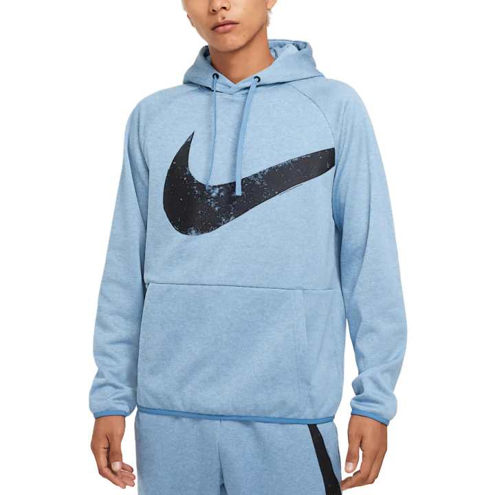 Nike Nike Therma FIT Sweatshirt Men's Geranium/Heather/Geranium/Black