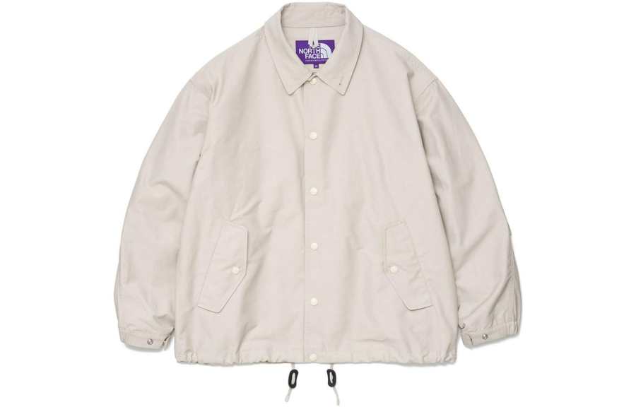 THE NORTH FACE PURPLE LABEL Jackets Men's Light Beige Lapel Moderate Other