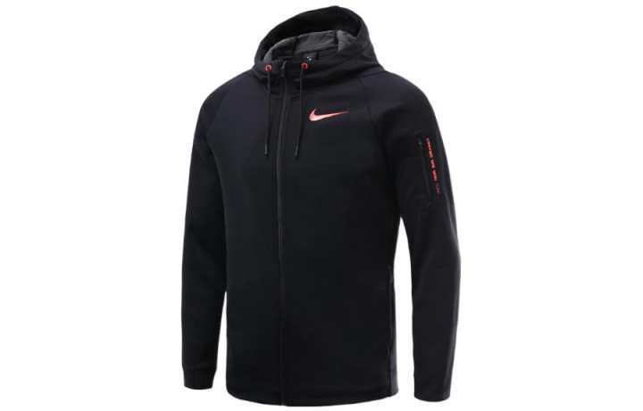 Nike Nike Jackets Men's Black Hooded Moderate Other