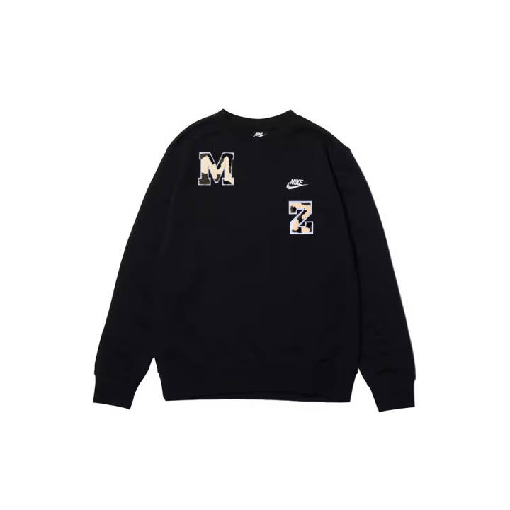 Nike Nike Sweatshirts Men's Black Crew Neck Moderate Regular