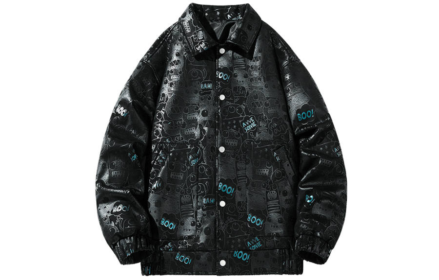 Lightning X Storm Lightning X Storm Leather Jacket Spring Fall Unisex