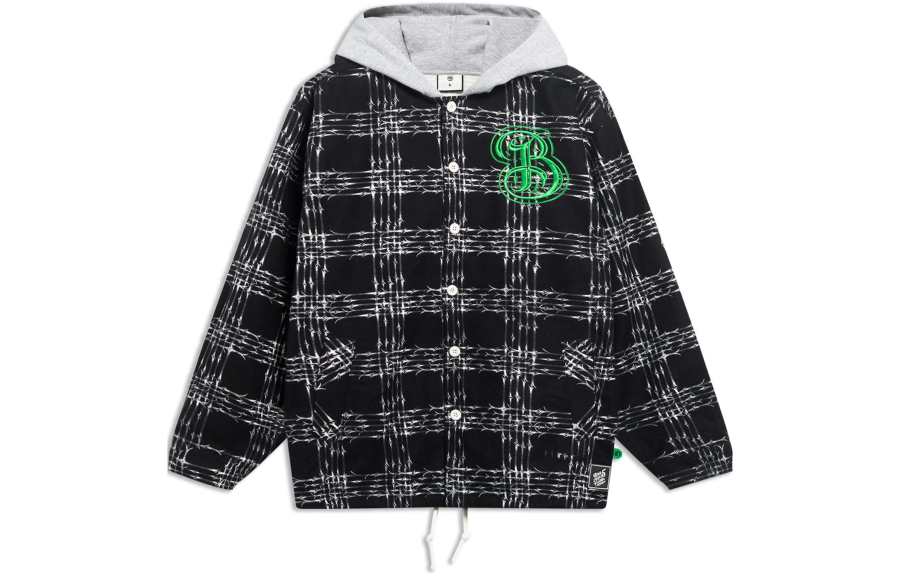 Li-Ning Li Ning Badfive Jacket Men's Floral Heather Gray