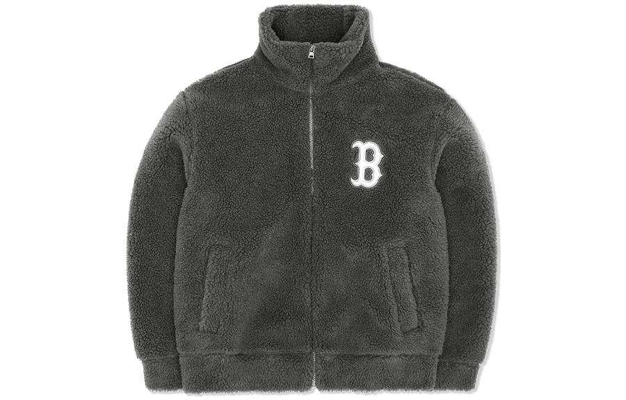 MLB MLB Boston Red Sox Jackets Unisex Gray Stand Collar Thickened Other