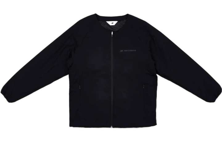 New Balance New Balance Jackets Men's Black Crew Neck Moderate Straight Fit