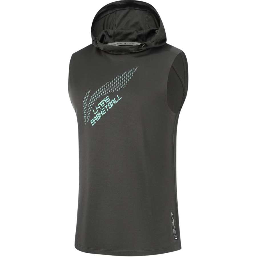 Li-Ning Li Ning Basketball Collection Tank Top Men's Obsidian Gray