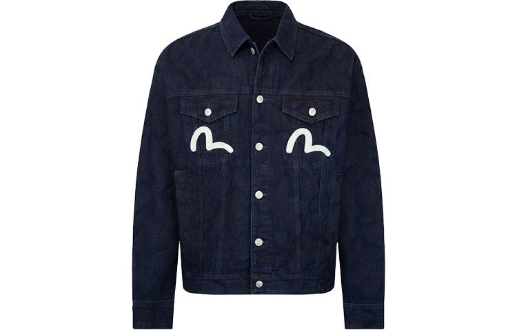 EVISU EVISU FW22 Jacket Men's Denim Blue