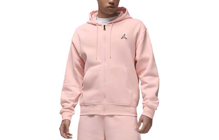 Jordan Jordan Sweatshirts Men's Pink Hooded Moderate Regular