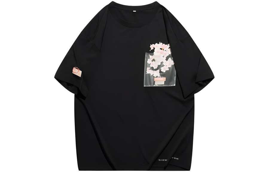 XTEP T Shirts Unisex Crew Neck Moderate Straight Fit