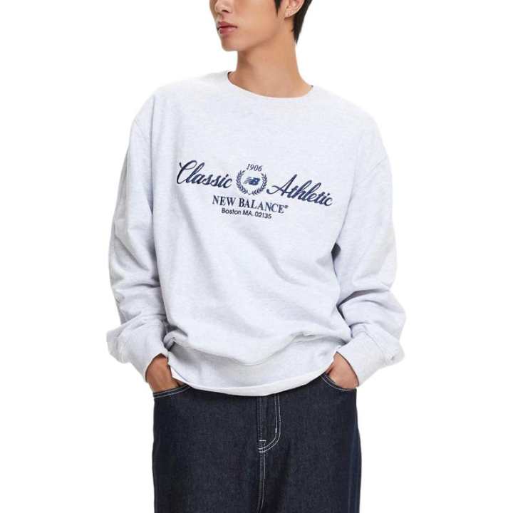 New Balance New Balance Sweatshirt Men's Light Gray