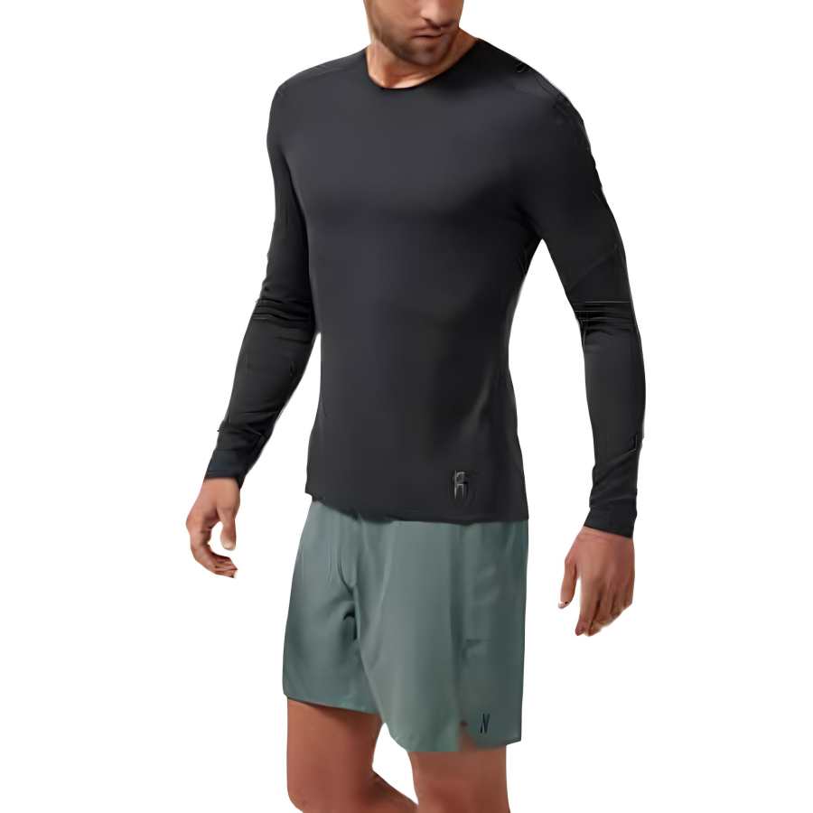 On On Performance Running T Shirt Men's Black