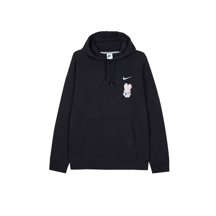 Nike Nike Sweatshirts Men's Black Hooded Moderate Regular