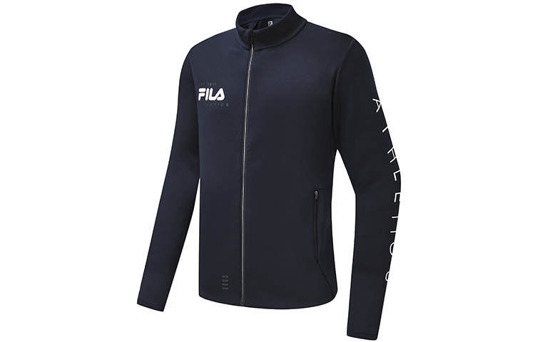 FILA Jackets Men's Royal Blue Stand Collar Moderate Other
