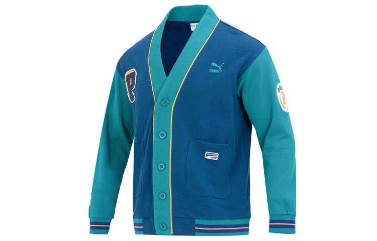 PUMA Jackets Unisex Green V Neck Moderate Other