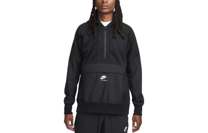 Nike Nike Sweatshirts Men's Black Hooded Moderate Regular