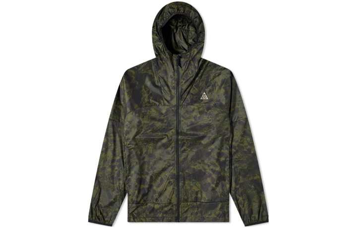 Nike Nike Jackets Men's Green Hooded Moderate Other