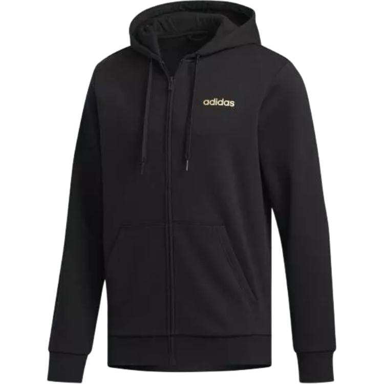 Adidas Adidas Jackets Men's Black Hooded Moderate Other