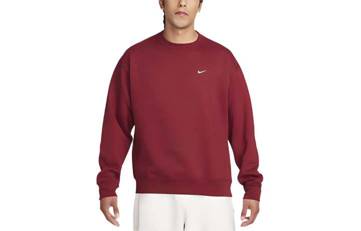 Nike Nike Solo Swoosh Sweatshirt Men's Dark Red