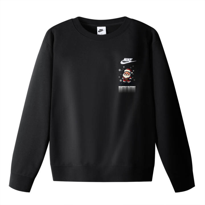 Nike Nike Sweatshirts Unisex Black Crew Neck Moderate Regular