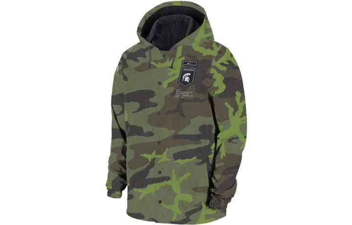 Nike Nike Jackets Men's Army Green Hooded Thickened Other