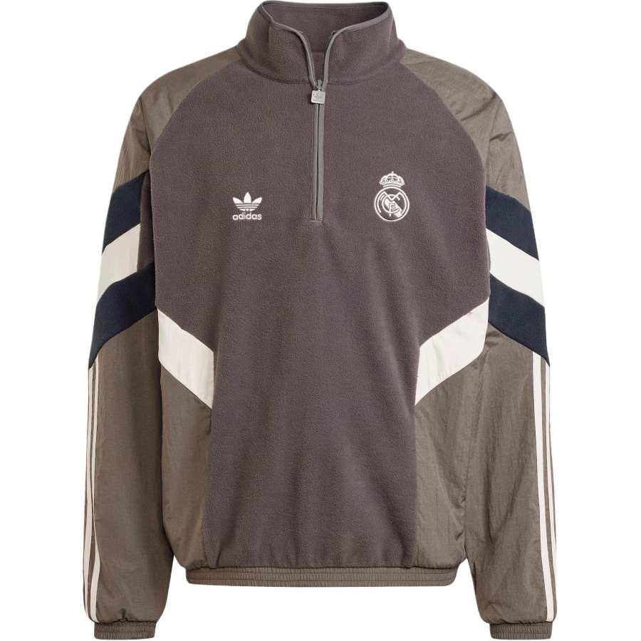 Adidas Originals Real Madrid Sweatshirt Men's Carbon Gray