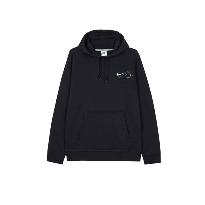 Nike Nike Sweatshirts Men's Black Hooded Moderate Regular