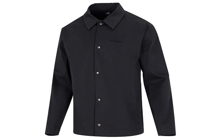 New Balance New Balance Jackets Men's Black Lapel Moderate Other