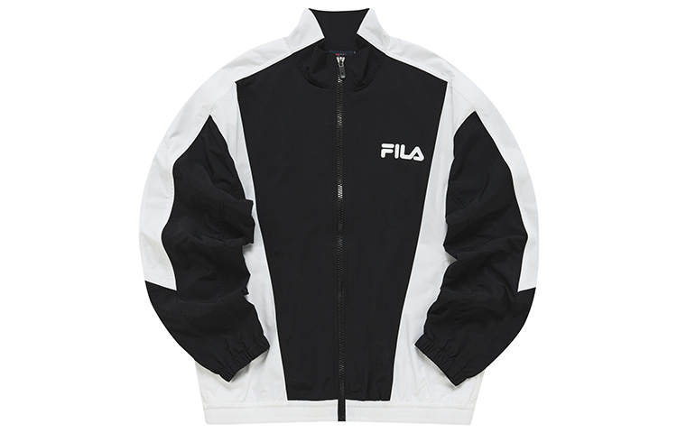 FILA FUSION Jackets Men's Standard White Stand Collar Moderate Other
