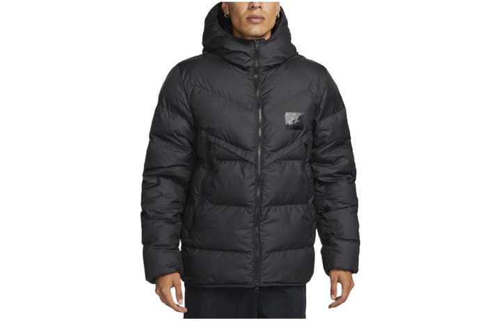 Nike Nike Jackets Men's Black Hooded Moderate Other