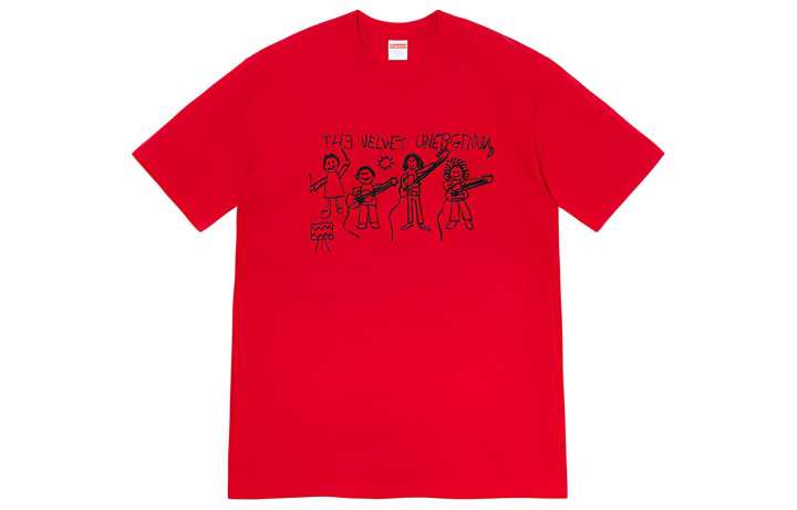 Supreme Supreme The Velvet Underground Drawing Tee
