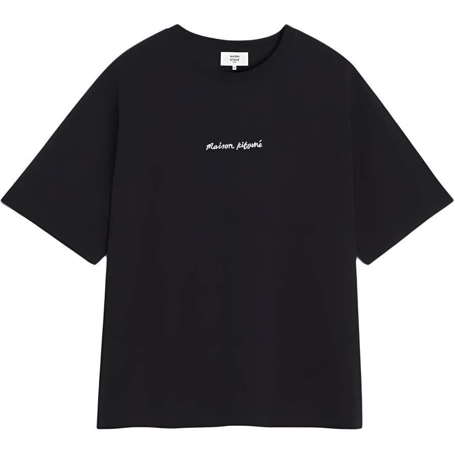 Maison Kitsune Maison Kitsuné Line Handwriting Oversized T Shirt