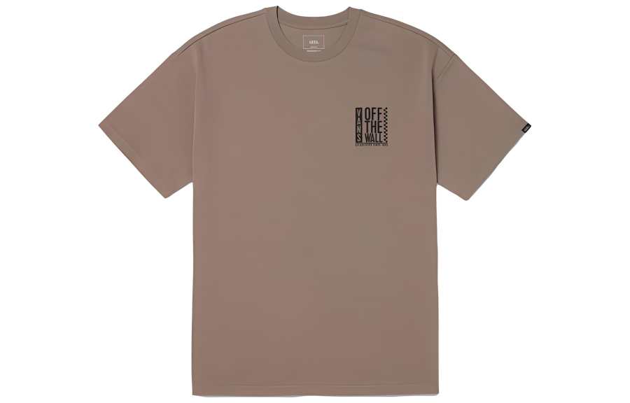 Vans Vans Drop Shoulder Sleeve T Shirt Men's Light Umber