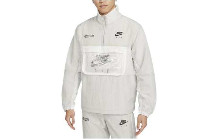 Nike Nike Jackets Men's Gray Stand Collar Moderate Other