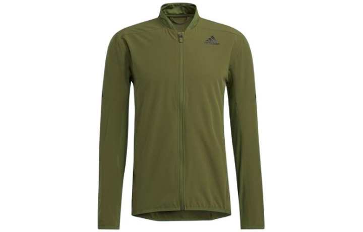 Adidas Adidas Jackets Men's Green Stand Collar Moderate Other