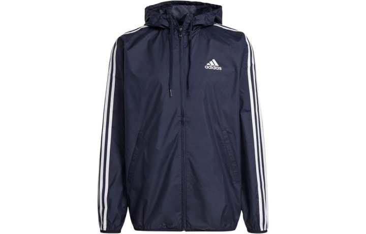 Adidas Adidas Jackets Men's Blue Hooded Moderate Soft Shell