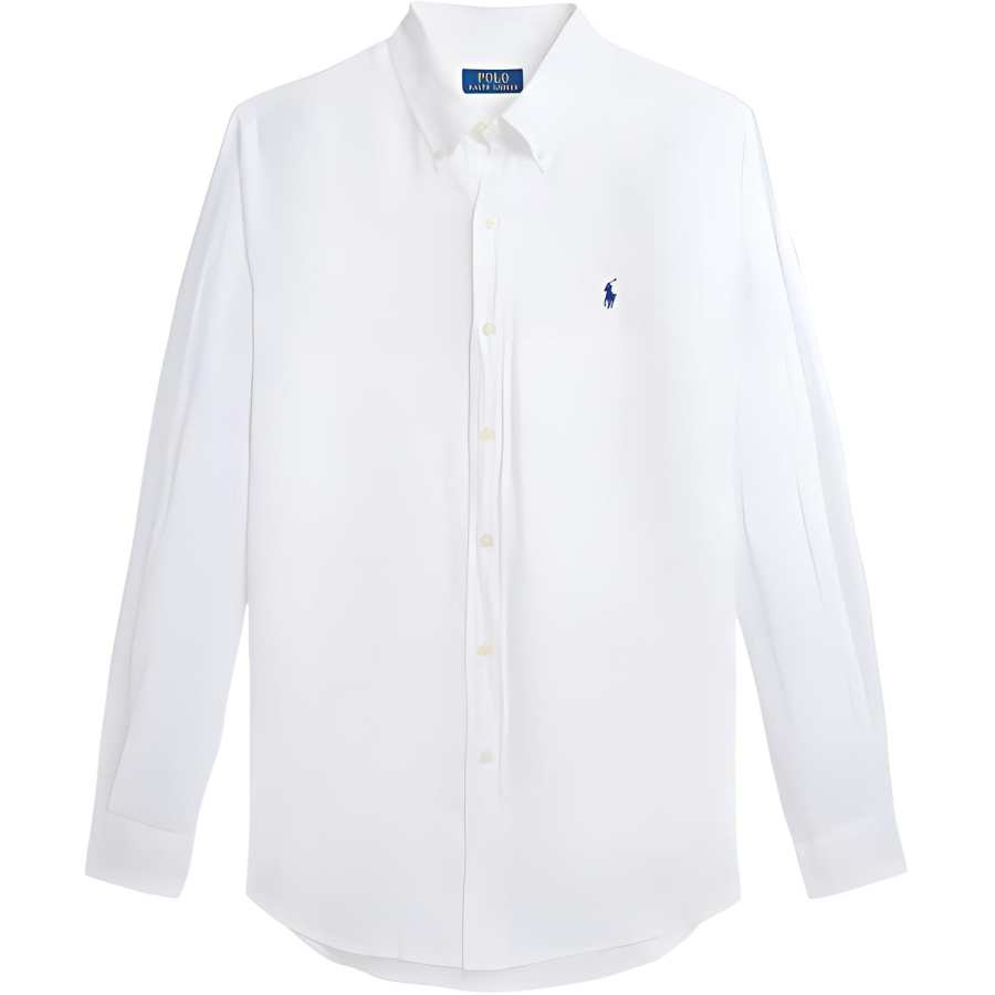 Polo Ralph Lauren FW24 Shirt Classic Version Men's White