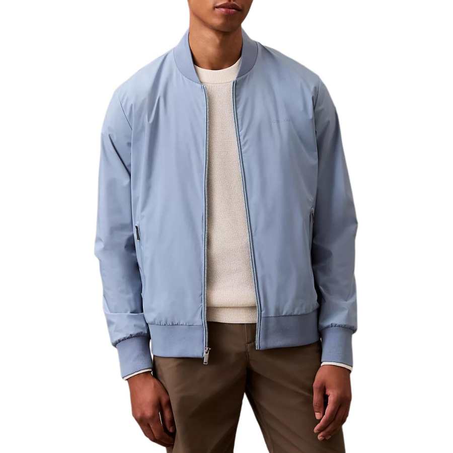 Calvin Klein Calvin Klein zip-front bomber jacket