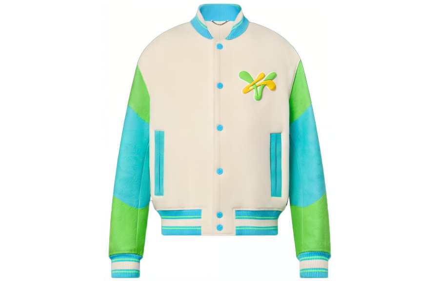 LOUIS VUITTON LOUIS VUITTON Baseball Jacket Men's Multicolor