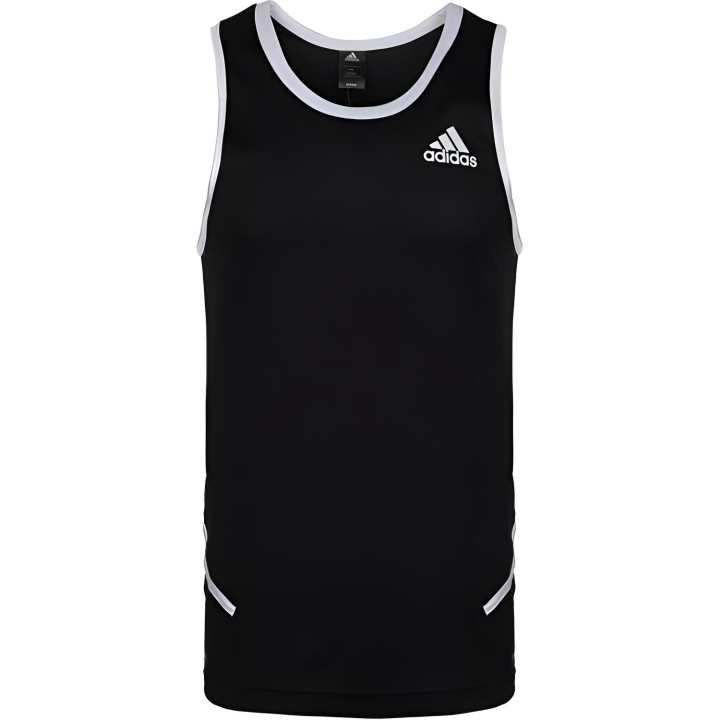 Adidas Adidas Tank Tops Men's Black Crew Neck Moderate Other