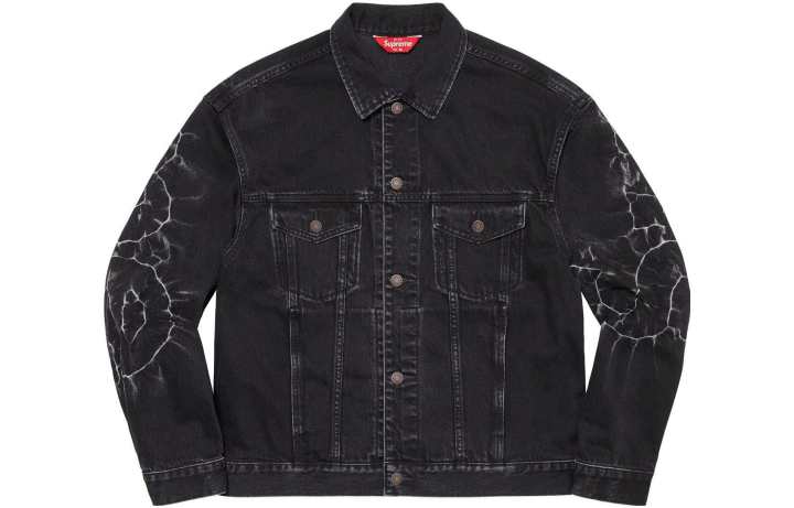 Supreme Supreme Shibori Denim Trucker Jacket