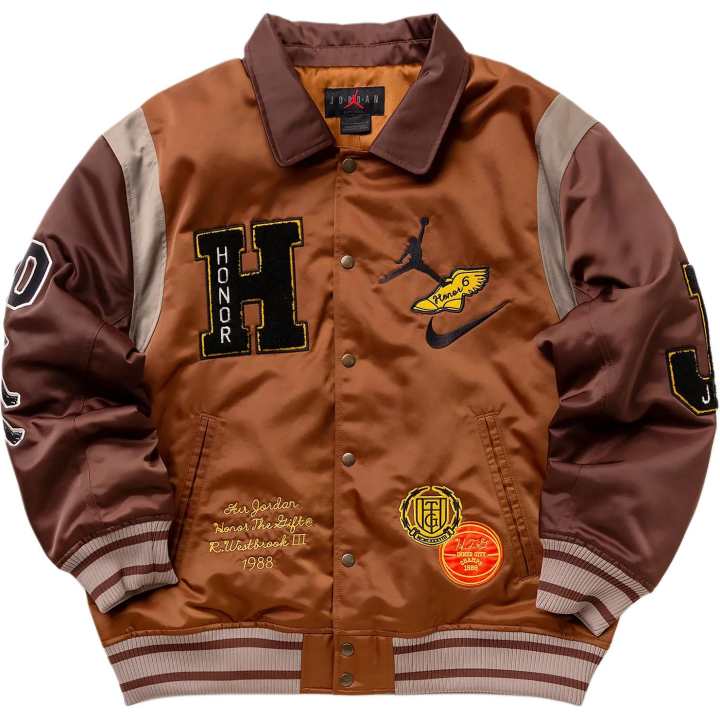 Jordan Jordan X Honor The Gift Westbrook Varsity Jacket