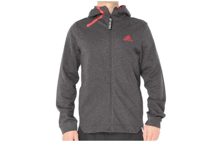 Adidas Adidas Jackets Men's Gray Hooded Moderate Other