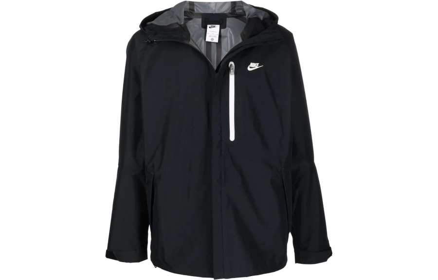 Nike Nike Sportswear Jackets Men's Black Hooded Non Detachable Moderate Other
