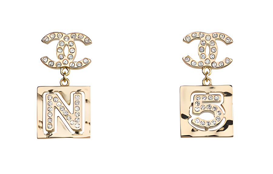 CHANEL CHANEL Earrings Women's Gold